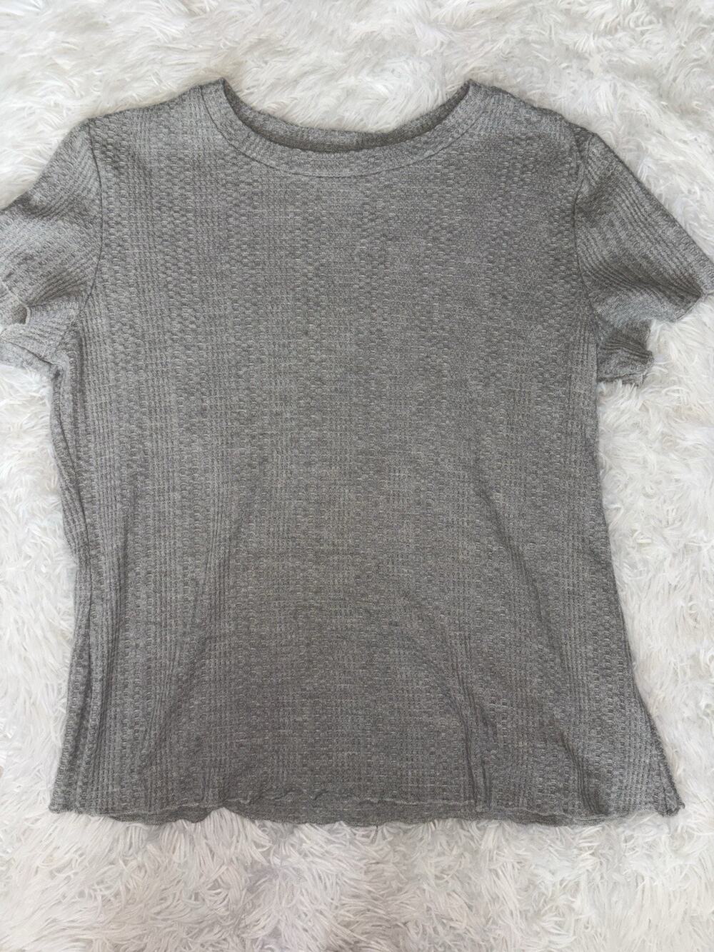 Philosophy Republic Clothing Women’s L Knit Textured Top. Comf, Pretty